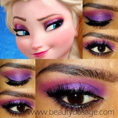 frozen-elsa-makeup-tutorials-49_6 Bevroren Elsa make-up tutorials