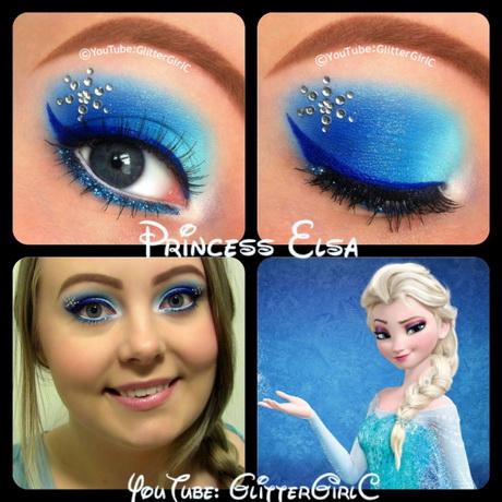 frozen-elsa-makeup-tutorials-49_8 Bevroren Elsa make-up tutorials