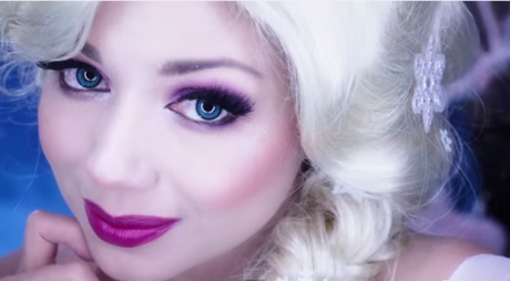 frozen-queen-elsa-makeup-tutorial-10 Frozen queen elsa make-up les