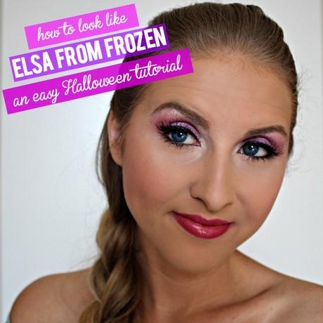 frozen-queen-elsa-makeup-tutorial-10_7 Frozen queen elsa make-up les