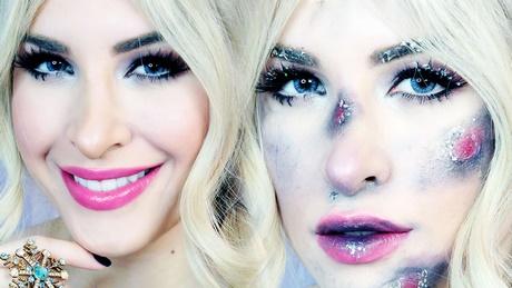 frozen-queen-elsa-makeup-tutorial-10_9 Frozen queen elsa make-up les