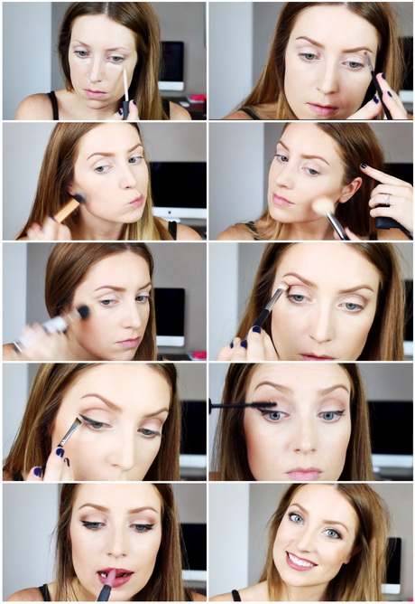full-face-makeup-tutorial-step-by-step-pictures-03 Volledige make-up tutorial stap voor stap foto  s