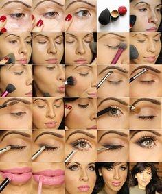 full-on-makeup-tutorial-36_11 Volledig op make-up les
