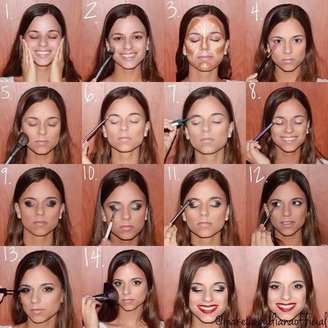 full-on-makeup-tutorial-36_8 Volledig op make-up les