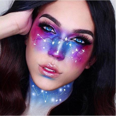 galaxy-makeup-tutorials-68 Galaxy make-up tutorials