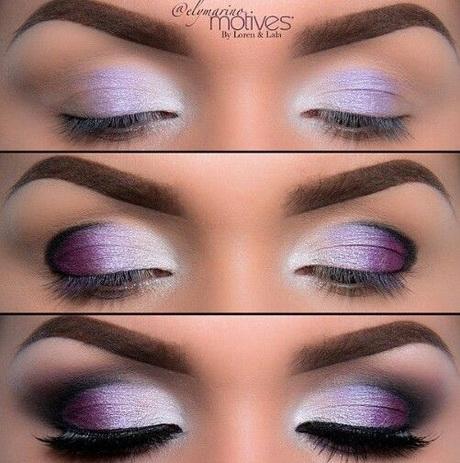 glamorous-purple-smokey-eye-makeup-tutorial-55_7 Glamoureuze purple smokey eye make-up tutorial
