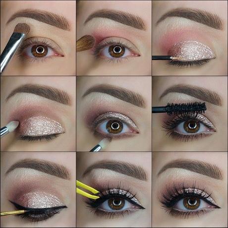 glitter-eye-makeup-step-by-step-24_5 Glitter oog make-up stap voor stap