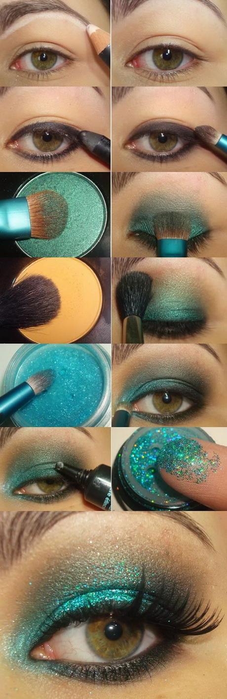 glitter-eye-makeup-step-by-step-24_7 Glitter oog make-up stap voor stap