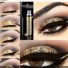 glitter-prom-makeup-tutorial-97_6 Glitter schoolbal make-up les
