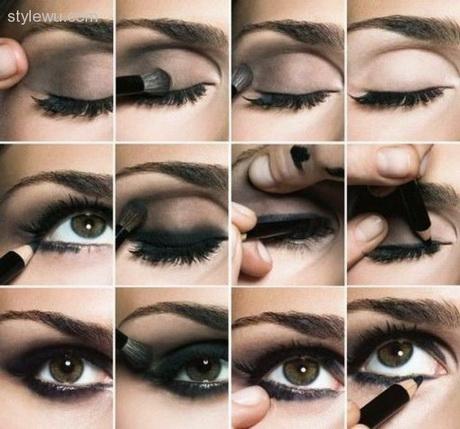 going-out-eye-makeup-step-by-step-74_8 Oog make-up stap voor stap uit