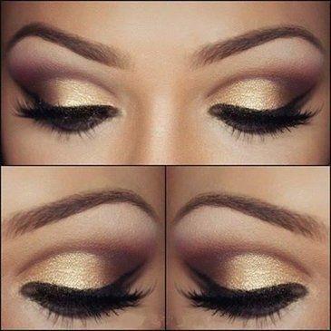 gold-eye-makeup-tutorial-for-brown-eyes-27_3 Gouden Oog make-up les voor bruine ogen