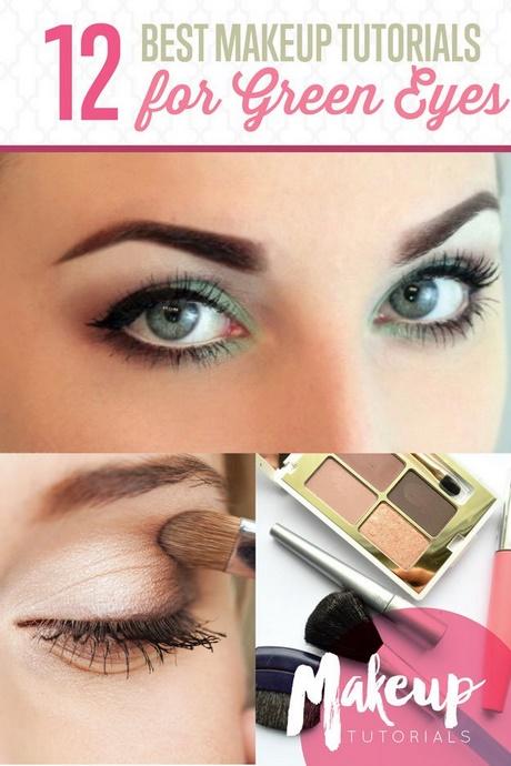 gold-eye-makeup-tutorial-for-green-eyes-14_10 Gold eye make-up les voor groene ogen