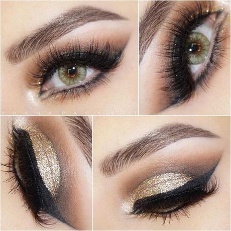 gold-eye-makeup-tutorial-for-green-eyes-14_12 Gold eye make-up les voor groene ogen