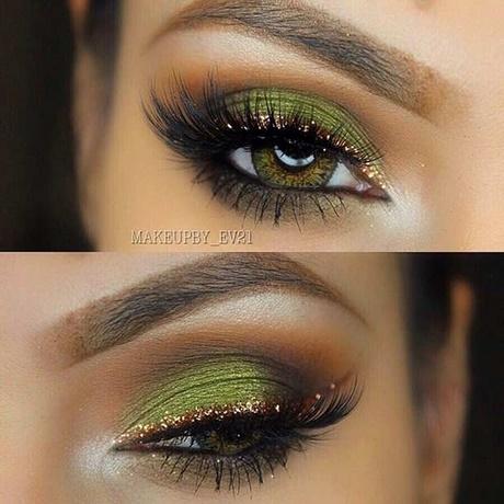 gold-eye-makeup-tutorial-for-green-eyes-14_9 Gold eye make-up les voor groene ogen