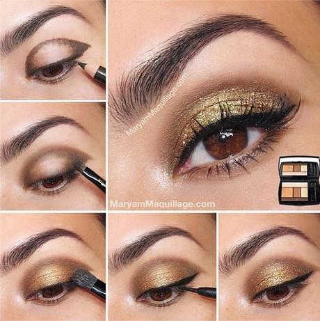 gold-shimmer-makeup-tutorial-49_7 Gold shimmer make-up tutorial