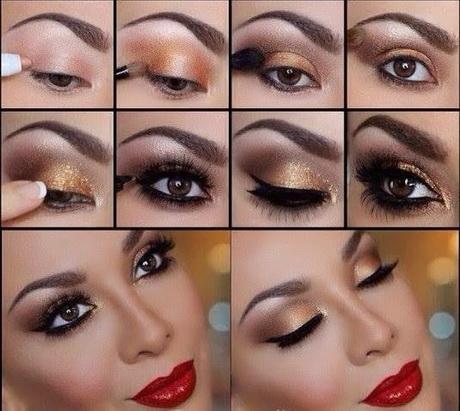 gold-shimmer-makeup-tutorial-49_8 Gold shimmer make-up tutorial