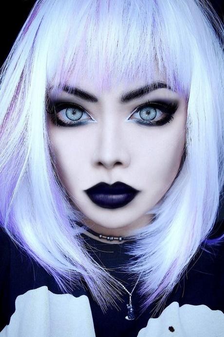 goth-makeup-tutorial-for-school-31_9 Goth make-up les voor school