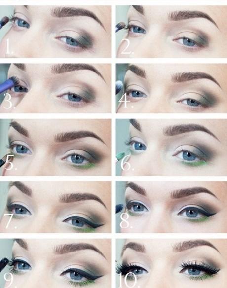green-blue-eyes-makeup-tutorial-08_3 Groene blauwe ogen make-up les