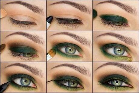 green-eye-makeup-step-by-step-59_9 Groene oog make-up stap voor stap