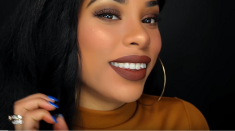 green-eye-makeup-tutorial-for-black-women-86 Groene oog make-up les voor zwarte vrouwen