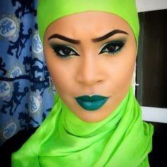 green-eye-makeup-tutorial-for-black-women-86_11 Groene oog make-up les voor zwarte vrouwen