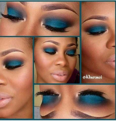 green-eye-makeup-tutorial-for-black-women-86_8 Groene oog make-up les voor zwarte vrouwen