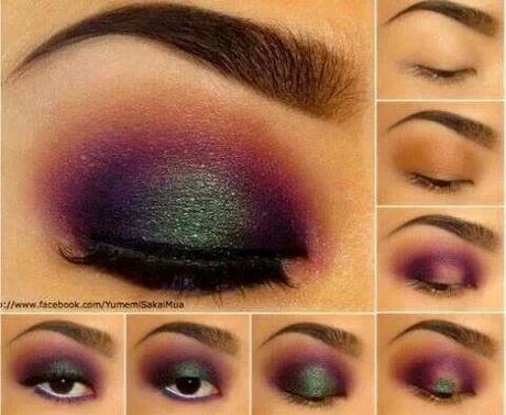 green-smokey-eyes-makeup-tutorial-21_10 Groene smokey eyes make-up les