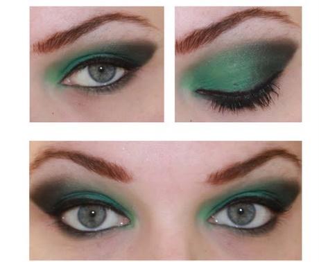 green-smokey-eyes-makeup-tutorial-21_4 Groene smokey eyes make-up les