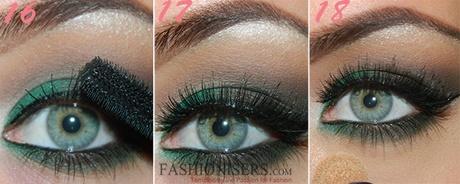 green-smokey-eyes-makeup-tutorial-21_6 Groene smokey eyes make-up les