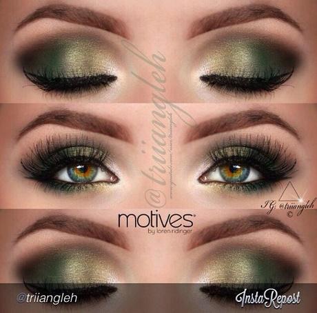 green-smokey-eyes-makeup-tutorial-21_7 Groene smokey eyes make-up les
