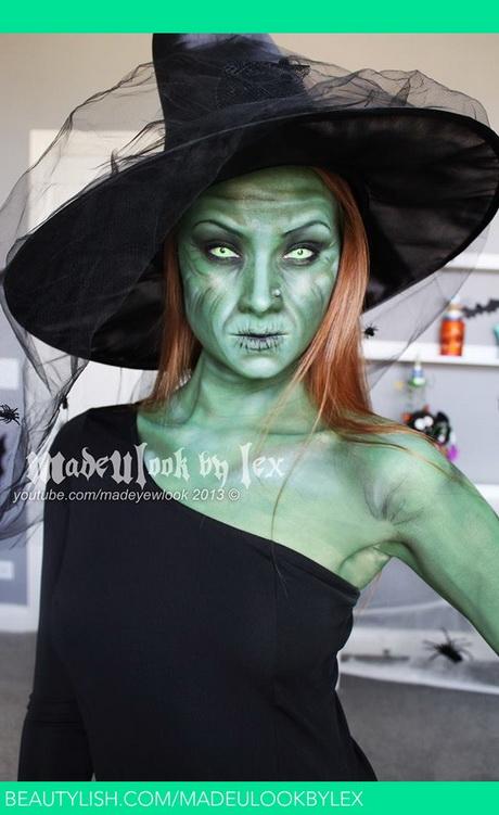 green-witch-makeup-tutorial-98_9 Green witch make-up tutorial