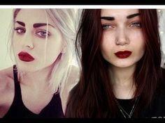 grunge-inspired-makeup-tutorial-34_5 Grunge inspireerde make-up les
