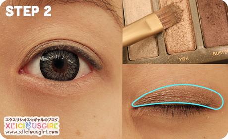 gyaru-makeup-tutorial-step-by-step-09_7 Gyaru make-up les stap voor stap