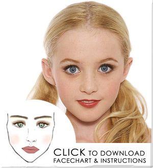 hair-and-makeup-tutorial-for-kids-01_4 Les voor kinderen met haar en make-up