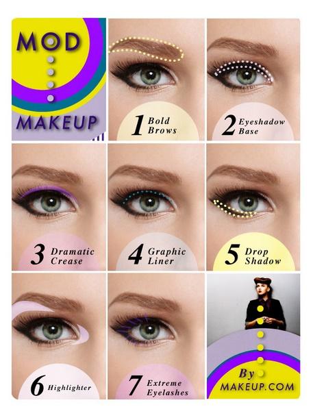 hippie-eye-makeup-tutorial-96_8 Hippie oog make-up les