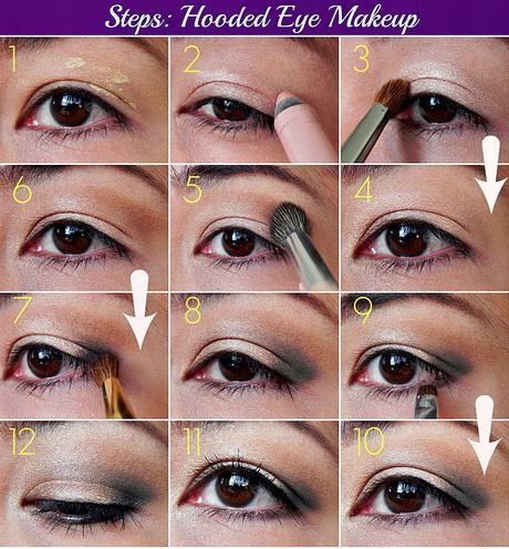 hooded-eyes-makeup-step-by-step-10_4 Capuchon ogen make-up stap voor stap