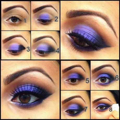 how-to-apply-eye-makeup-for-brown-eyes-step-by-step-32_11 Hoe maak je oog make-up voor bruine ogen stap voor stap