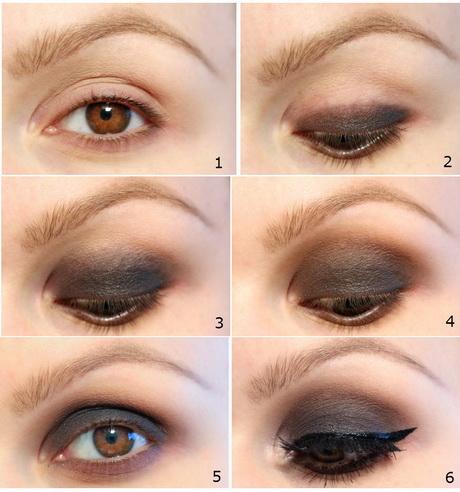 how-to-apply-eye-makeup-for-brown-eyes-step-by-step-32_9 Hoe maak je oog make-up voor bruine ogen stap voor stap
