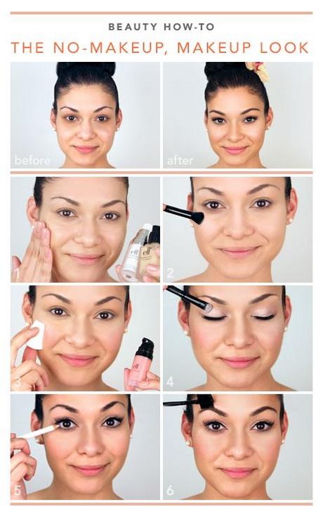 how-to-apply-makeup-on-face-step-by-step-with-pictures-03 Hoe het aanbrengen van make-up op het gezicht stap voor stap met foto  s