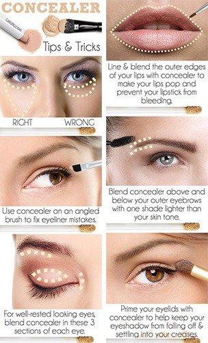 how-to-apply-makeup-on-face-step-by-step-with-pictures-03_2 Hoe het aanbrengen van make-up op het gezicht stap voor stap met foto  s
