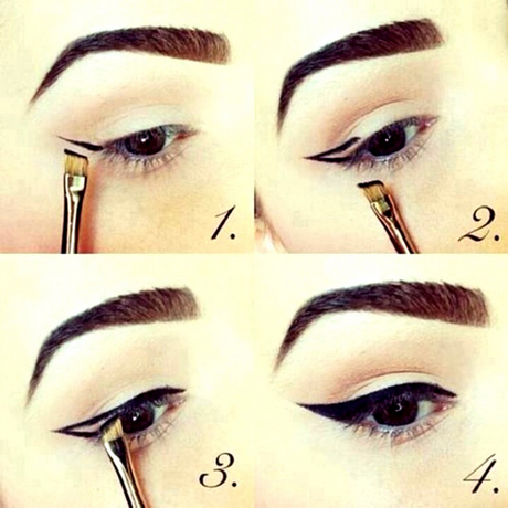how-to-do-cat-eye-makeup-step-by-step-15 Hoe doe je cat eye make-up stap voor stap