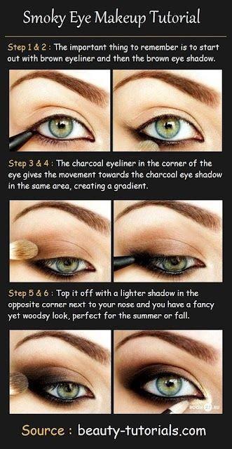 how-to-do-smokey-eyes-makeup-step-by-step-24_6 Hoe doe je smokey eyes make-up stap voor stap
