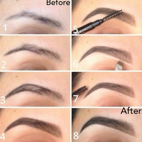 how-to-makeup-eyebrows-step-by-step-58_12 Hoe make-up wenkbrauwen stap voor stap