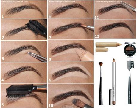 how-to-makeup-eyebrows-step-by-step-58_8 Hoe make-up wenkbrauwen stap voor stap