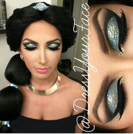 jasmine-from-aladdin-makeup-tutorial-29_5 Jasmine van Aladdin make-up tutorial