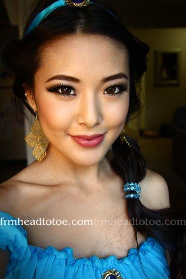 jasmine-from-aladdin-makeup-tutorial-29_7 Jasmine van Aladdin make-up tutorial