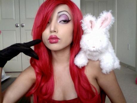 jessica-rabbit-makeup-tutorial-14_12 Jessica rabbit make-up les