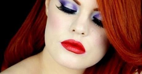 jessica-rabbit-makeup-tutorial-14_4 Jessica rabbit make-up les