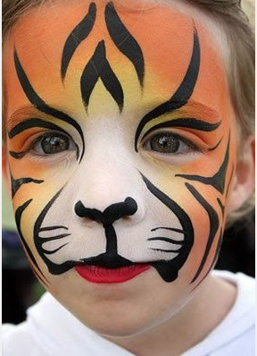 kids-tiger-makeup-tutorial-11 Kids tiger make-up les