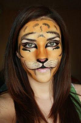 kids-tiger-makeup-tutorial-11_8 Kids tiger make-up les